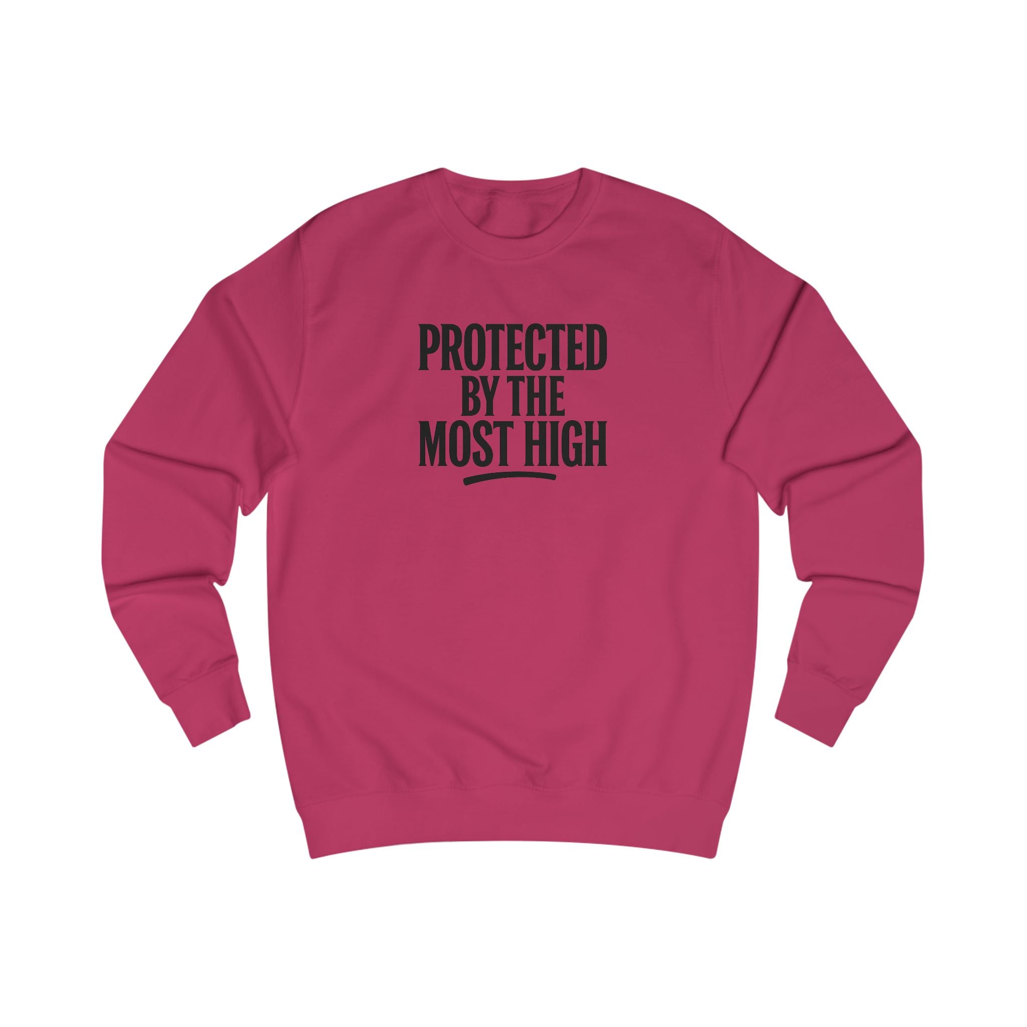 Protected By The Most High Sweatshirt — Psalm Inspirational Crewneck