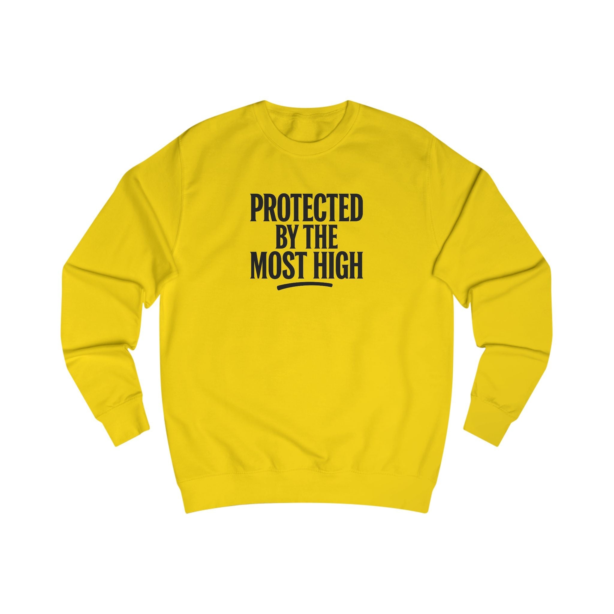 Protected By The Most High Sweatshirt — Psalm Inspirational Crewneck